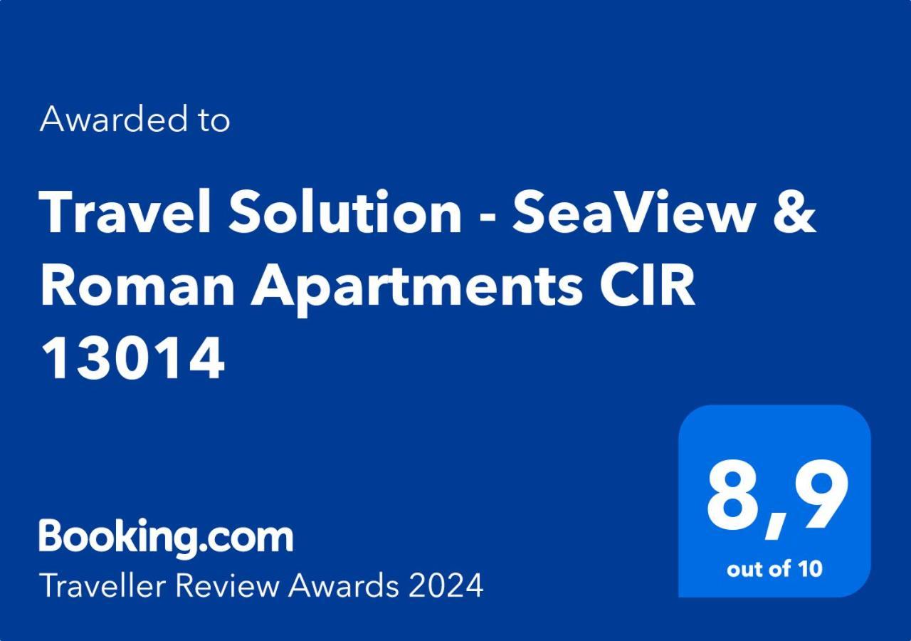 Villa Rimini - Seaview & Roman Holidays Apartments - Garden&Beach 300Mt 안치오 외부 사진